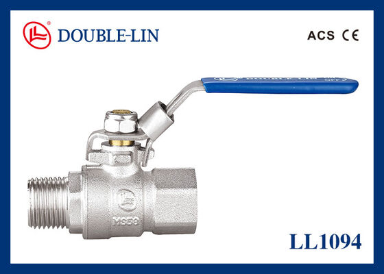 Ручка из нержавеющей стали 2" наружная резьба X внутренняя резьба латунные шаровые краны