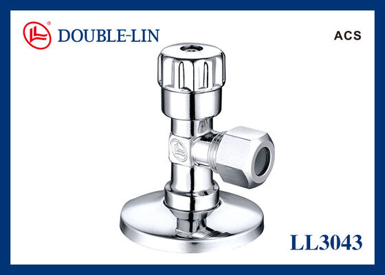 ABS ручка 10 бар хром покрытый угловой клапан с орехом