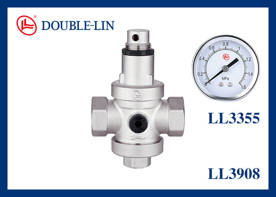 Латунный редукционный клапан 1/2 - 2 дюйма, резьба BS2779, 232psi