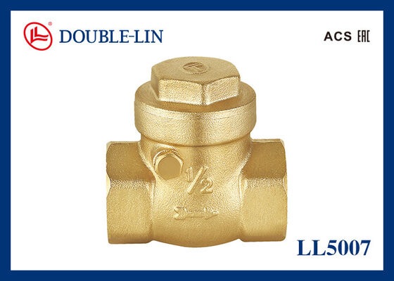 Медленный свинговый контрольный клапан 1/2" до 4" ISO228 нить 232 psi