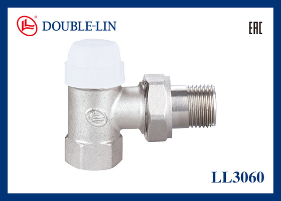 Угловые термостатические клапаны Резьба DIN259 Рабочая температура от 0°C до 120°C Рабочее давление 10 бар