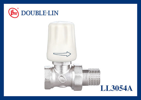 Клапаны радиатора HPB 57-3 латунные прямые термостатические