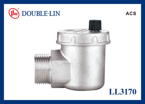 Автоматический воздушный клапан 10 бар 1/2" 3/4" с резьбой ISO228