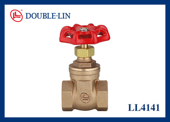 1/2" до 3" Бронзовый клапан шлюза с флангером Bsp / Npt